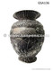 genuine afghan silver metal antique vase artifact