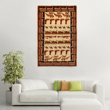 Text Lear, War Rugs, Hand-made Rugs, Traditional Crafts,  