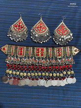 Afghan Kuchi Handmade Jewelry Set for Belly Dance Performers