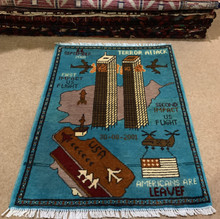 Afghan wool rug, traditional Afghan rug, 