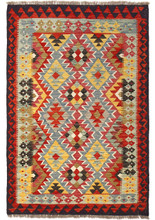 Afghan rug, Chobi Kilim rug, handmade wool rug, boho area rug, modern Afghan rug, tribal pattern rug, 