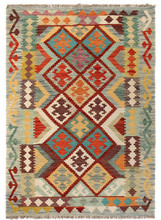 Afghan kilim rug, unique wool rug, handwoven carpet, Chobi rug, bohemian area rug, living room decor, 