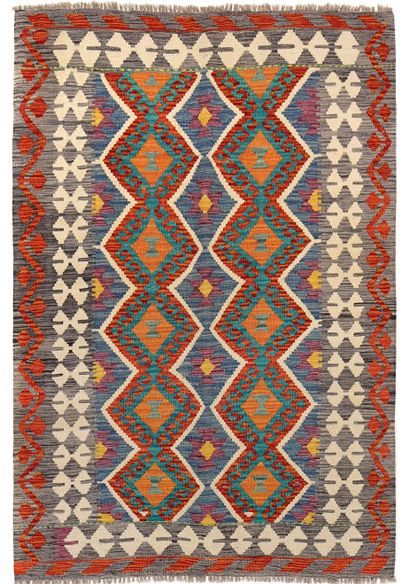 Afghan kilim rug, unique wool rug, handwoven carpet, Chobi rug, bohemian area rug, living room decor, boho style rug, traditional Afghan rug, 