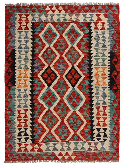 Afghan Kilim rug, Afghan artisan wool rug, premium Afghan wool rug, traditional Afghan rug, Chobi wool rug, 