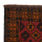 Afghan wool floor rug, Baluchi rug for interiors