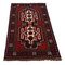 Afghan tribal wool rug, unique Afghan wool rug, Afghan wool area rug, 