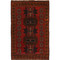 handmade Balochi rug, Afghan tribal wool rug, unique Afghan wool rug,