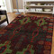 Handwoven Afghan rug, traditional Afghan wool rug, 