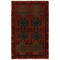 Baloch design rug, handmade Afghan rug, 