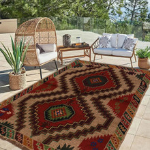 Handwoven Afghan rug, traditional Afghan wool rug, 