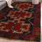 authentic wool rug, traditional Afghan rug, 