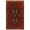 Baloch design rug, handcrafted wool rug, 