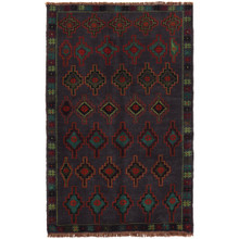 Tribal Wool Rug, Afghan Tribal Rug, Traditional Afghan Rug, 