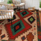 Baloch Afghan Wool Rug, Handcrafted Afghan Rug, Tribal Wool Rug, 