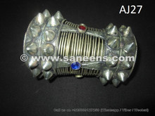 afghan jewelry cuffs with large spikes 
