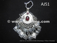afghan kuchi fore head pendant, handmade kuchi wholesale jewelry