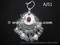 afghan kuchi fore head pendant, handmade kuchi wholesale jewelry