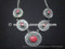 handmade kuchi necklaces with semi precious stones