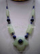 gypsy fashion jade stone necklaces