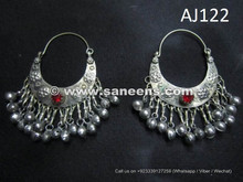 kuchi afghan wholesale earrings, ibiza tribal earplugs