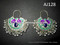 wholesale kuchi afghan traditional earrings with stones