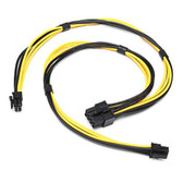 Dual Mini 6 Pin To 8 Pin Male PCI-E Power Cable For Mac Pro Video Card C122-1344465