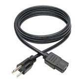 Tripp Lite P006-006 18-AWG Universal Computer Power Cord (6ft) R810-TRPP006006