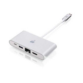 USBC 4K HDMI GbE USB A Hub wPD P595-GUH3C3PD