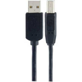 GE 34501 USB-A to USB-B Cable, 3ft R810-JAS34501