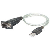 Manhattan 205146 USB to Serial Converter, 18 Inches R810-ICI205146