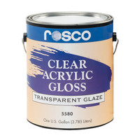 Rosco - Clear Acrylic Glaze Gloss Transparent Glaze