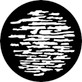Rosco interlocking grain pattern texture steel lighting gobo