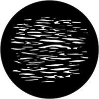 Rosco ripples in water pattern Steel lighting gobo