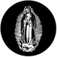 Rosco Lady of Guadalupe steel lighting gobo