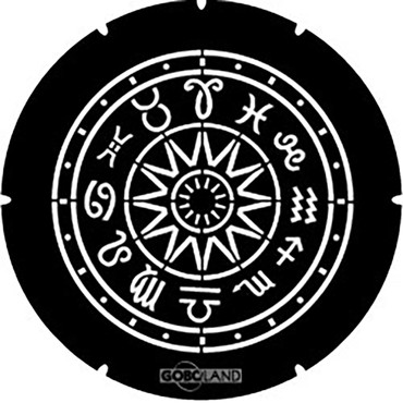 Goboland Horoscope astrology steel lighting gobo