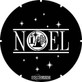 Noel candel, bell and stars Stainless steel gobo