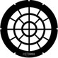 goboland round window divided into sections steel lighting gobo