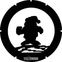 Santa Silhouette (Goboland)