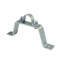 Doughty Pipe to Wall Bracket Small 100mm Stand‑Off (T33310) shown at an angle without bar attached.