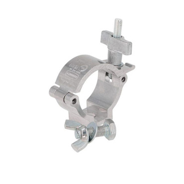 Doughty - Super Lightweight Clamp Half Coupler Silver 