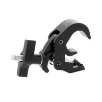 Doughty Slimline Quick Trigger Clamp Black (T58301) shown from the rear‑right with large fastening wing handle visible.
