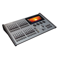 Zero 88 - FLX S24 Lighting desk angeled profile showing fader side