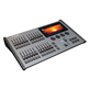 Zero 88 - FLX S24 Lighting desk angeled profile showing fader side