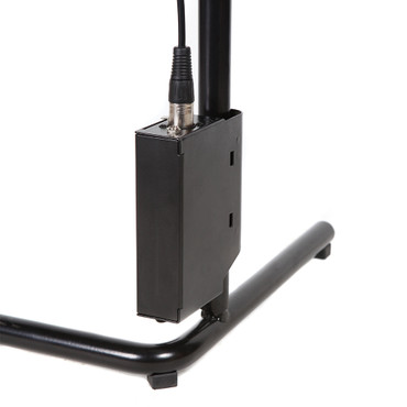 Battery powered light stand top