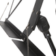 RAT Stands - The Scherzo Music Stand close up of music stand tray with sheet music clips
