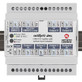 Artistic Licence - Rail-Split DMX din rail DMX splitter showing terminals 