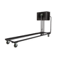 RAT Stands - Performer3 Storage and transportation Trolley Front left angle shown with stands