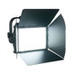 Elation Professional - KL Panel angled shot of pannel barndoor attached 