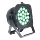 Elation Professional - SEVEN Series front right of fixture with colour frame, on green 