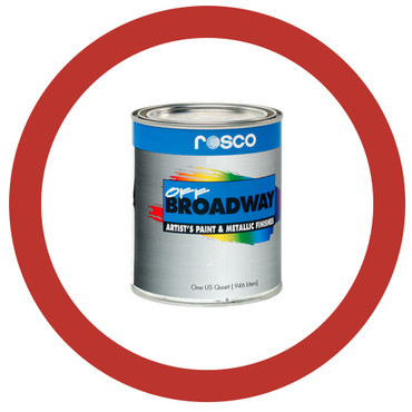 Rosco - Off Broadway Brilliant Red Paint (3.79L)